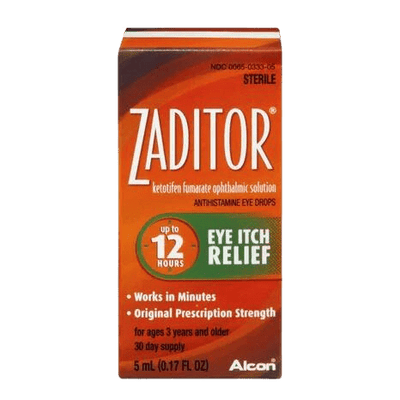 Allergy Eye Relief Zaditor® 0.17 oz. Eye Drops - Hope Health Supply