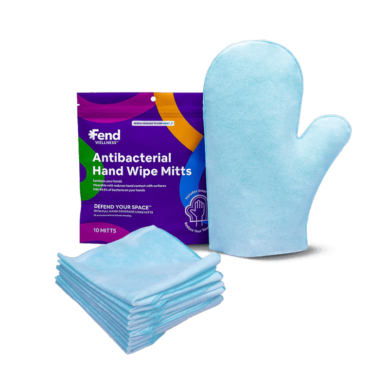 Antibacterial Hand Wipe Mitts - Hope Health Supply