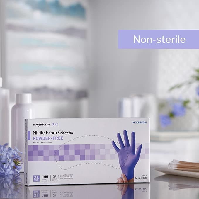 McKesson Confiderm® 3.0 NonSterile Nitrile Gloves - Hope Health Supply