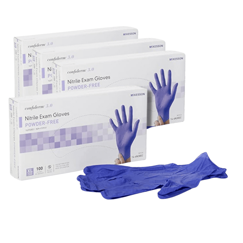 McKesson Confiderm® 3.0 NonSterile Nitrile Gloves - Hope Health Supply