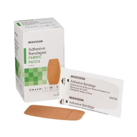 McKesson Tan Adhesive Strip, 2 x 4 Inch - Hope Health Supply